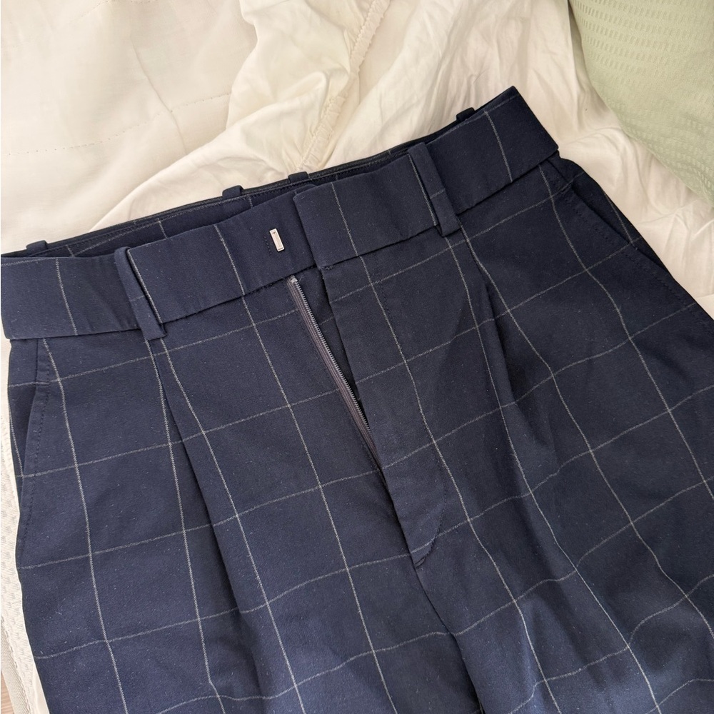 Uniqlo Dark Checkered Pants
